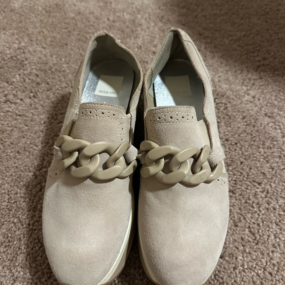 Dolce Vita Beige Platform Shoes